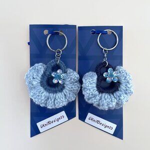 2 Handmade Keychain, Lightweight Charms, Backpack Charms, Crochet Gift Set